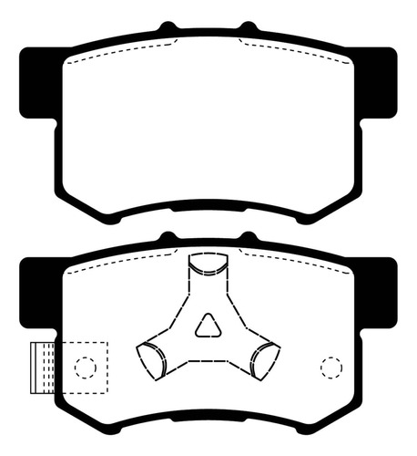 Pastillas De Freno Para Honda Accord 0 2.4 05/06 Litton