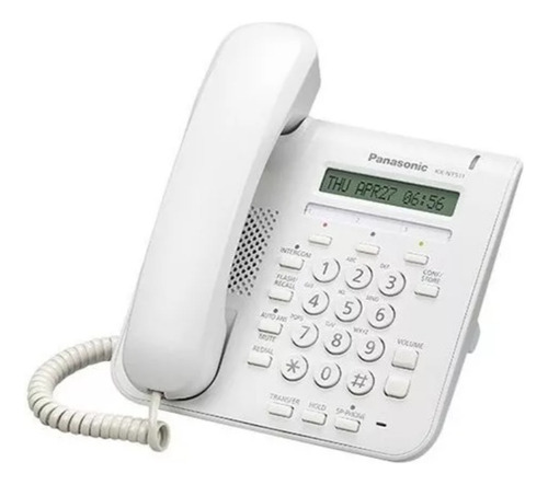 Kx-nt511pxw Telefono Ip 1 Linea Altavoz Color Blanco