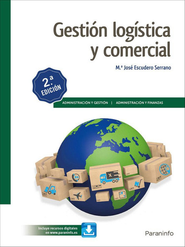 Libro: Gestión Logística Y Comercial 2.ª Edición 2019. Escud