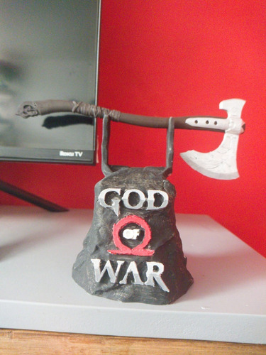 Soporte Para Control De Play Station 4 God Of War Negro