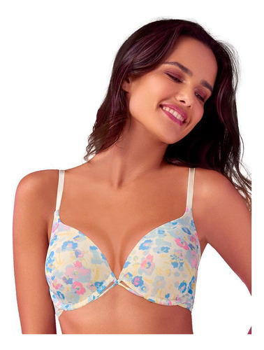 7278 Bra Ilusion Push Up Lenceria Sexy Aumento Busto Twist