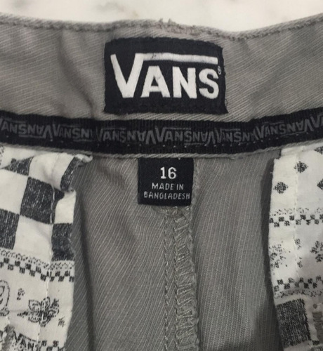 Bermudas Niños Vans Talle 16
