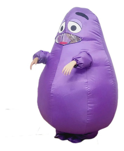 Disfraz Grimace Para Ni?os Y Adultos Traje Inflable