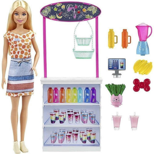 Barbie Set Smoothie Bar - Original Importado