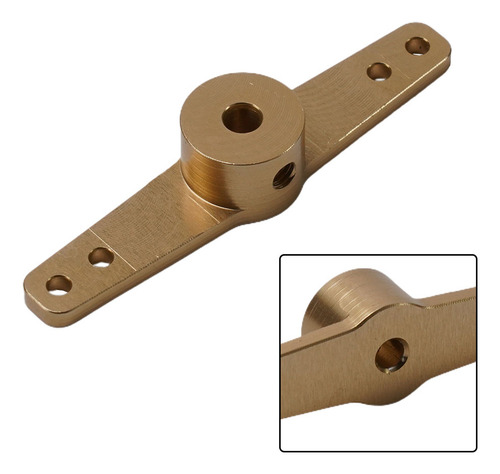 Brazo De Dirección Doble Dorado Rc Model Kits Para Modelo Rc