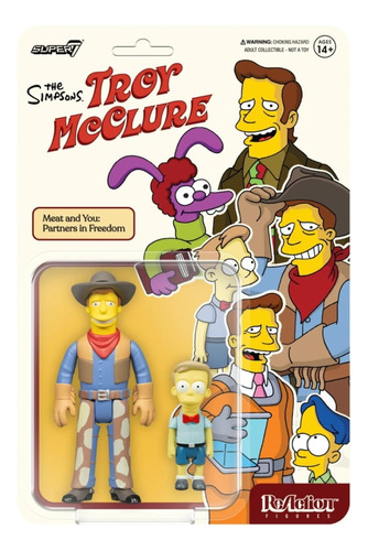 Figura Troy Mcclure Los Simpson 10 Cm 