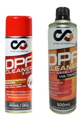 Dpf Cleaner 3 Em 1 Excel Automotive + Dpf Cleaner Uso Tanque