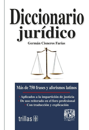 Diccionario Jurídico Más De 750 Frases Editorial Trillas