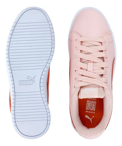 Tenis Puma Rickie Classic Casual Para Mujer En Rosa Claro Con Diseño Clásico Y Versátil