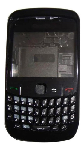 Carcasa Completa Blackberry 8520 Negro Excelente Calidad