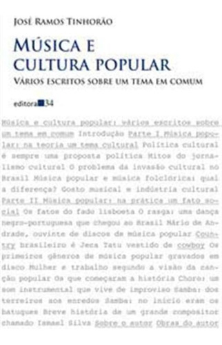 Música E Cultura Popular