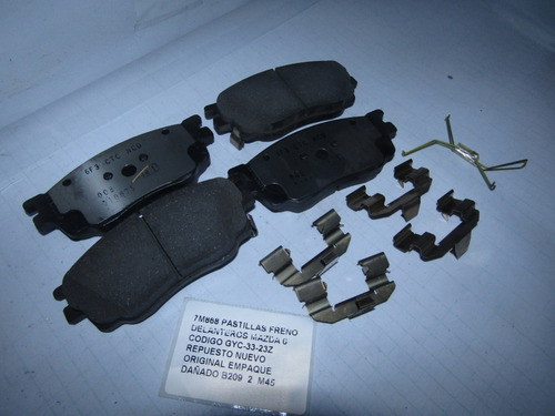 Pastillas Freno Delanteros Mazda 6 Codigo Gyc-33-23z