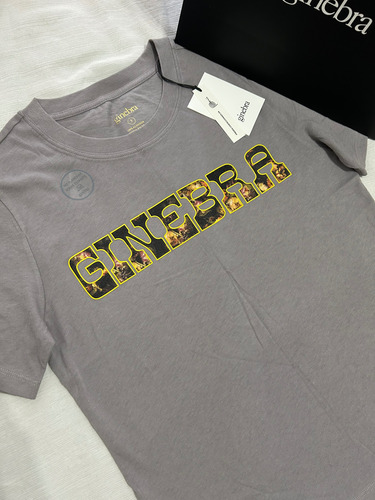 Remera Buck Gris Original De Ginebra Talle:3
