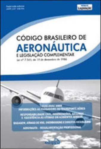 Código Brasileiro De Aeronáutica E Legislação Complement