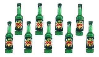 Botellitas Cerveza Xx Lager Miniatura Maqueta 4.5cm 100 Pzas