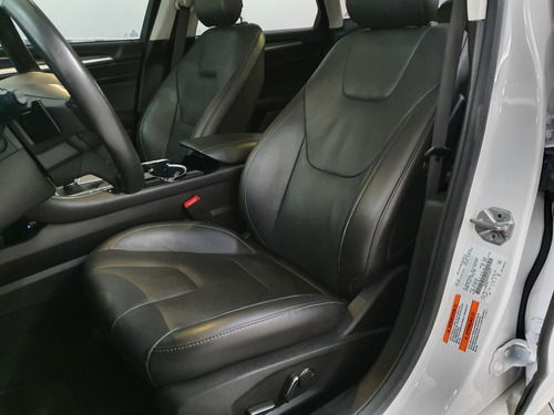 Ford Fusion Titanium 2.0 16v Fwd 2015 Branco Teto Solar