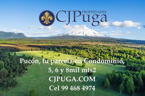 Parcela En Pucón, Condominio La Reserva, 6.600 Mts2