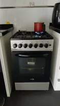 Comprar Delne Cocinas Tg5540 S Gas\u002Feléctrica Con Garrafa De Regalo Gris Oscuro
