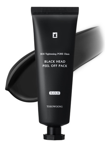 Máscara Facial De Carvão Vegetal Peel Off Pack Tosowoong Bla