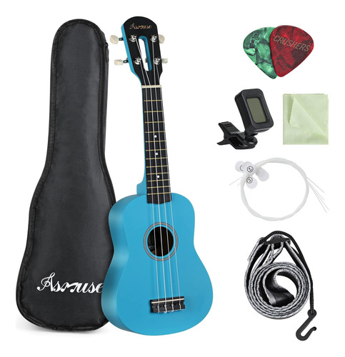 Paquete De Ukelele Soprano Para Principiantes, Niños, Adulto