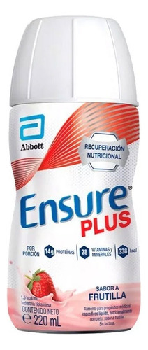 Ensure Plus Liquido Chocolate 220 Ml X 24 Unidades