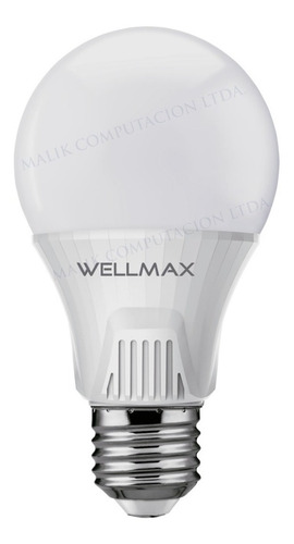 Ampolleta Wellmax 11 Watts 1000lm Certificada Sec E27