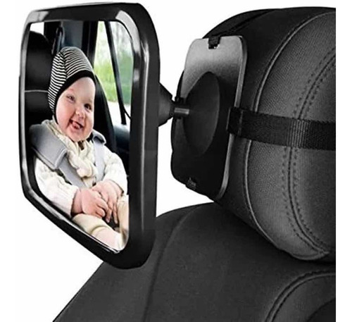 Espejo Ajustable Para Auto Seguridad De Tu Bebe Xl