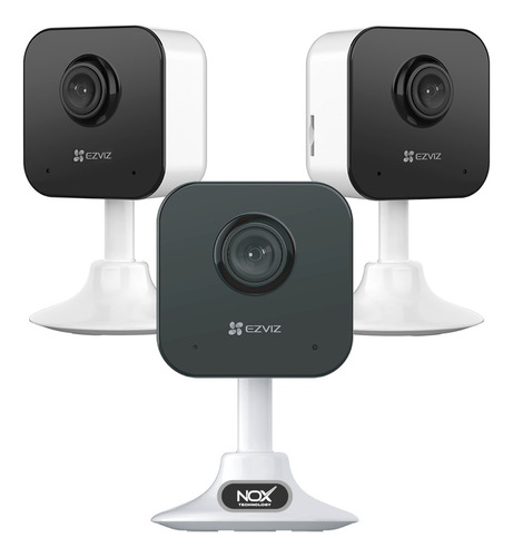 Combo X 3 Camara De Seguridad Wifi Full Hd Ezviz H1c Audio