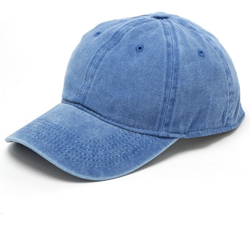 Cap Gorra Visera Sombrero Hombre Algodón Wash Verano