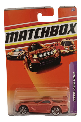 Matchbox Dodge Viper Gts-r 2010 Mlc04 
