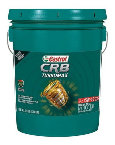 Aceite Motor Castrol Crb Turbomax 15w-40 19 L