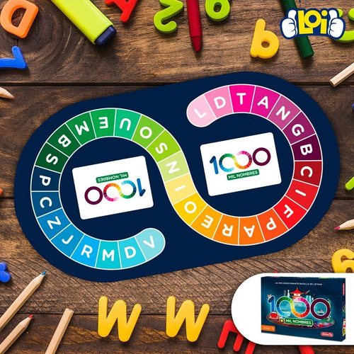 Juego 1000 Nombres Didacta Batalla De Letras Loi