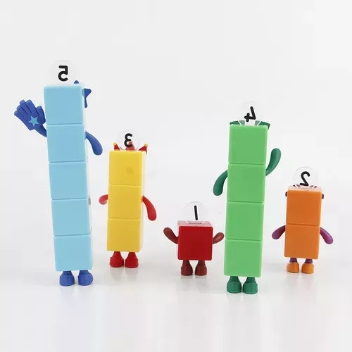 Numberblocks Hand2mind Friends De Una A Cinco Figuras Acción
