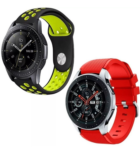 Combo Correa Deportiva + Transpirable Para Samsung Galaxy Watch 46mm