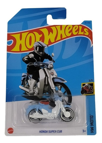 Hot Wheels 2023 Moto Honda Super Cub 87/250 Hw Moto