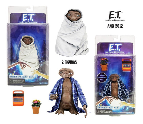 2 Figuras E.t. Extraterrestre Año 2012 Originales