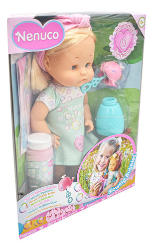 Muñeca Bebé Nenuco Burbujas