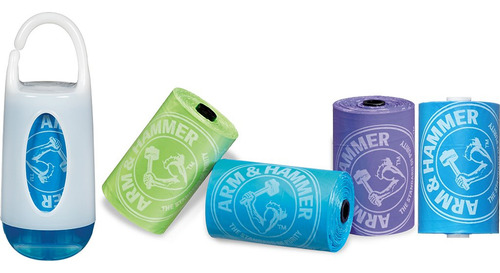 Dispensador De Bolsas De Fraldas Munchkin Arm & Hammer Com 3