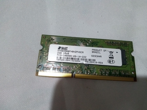 Imagem 1 de 2 de Memória Ram Ddr3 2gb Notebook Acer 4349 Cód:013