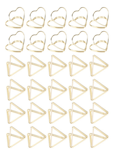 Bonitos Sujetapapeles Triangulares, Duraderos, Con Forma De