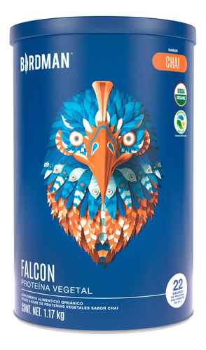 Proteína Vegetal Orgánica Falcon Protein 1.170kg Birdman 