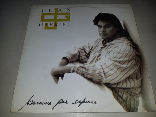 Lp Vinilo Disco Vinyl  Juan Gabriel Gracias Por Esperar