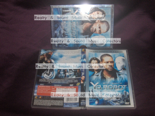 Yo Robot Pelicula Dvd Edicion Especial 2 Discos Will Smith (Usado)