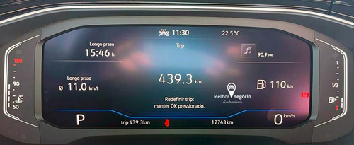 Imagem 12 de 15 de Volkswagen Nivus Highline 1.0 200 Tsi Flex Aut. 2021 Branco