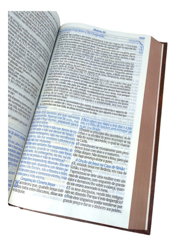 Bíblia Do Homem Sábio Estudo Letra Gigante Clássica Bordô
