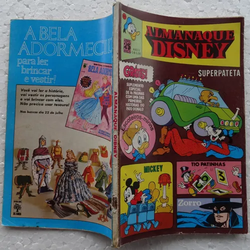 Almanaque Disney Nº 50 Editora Abril Jul 1975 Item 2.