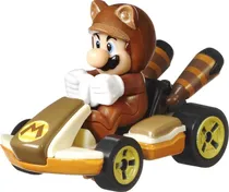Comprar Hot Wheels Mariokart Tanooki Mario Standard Kart
