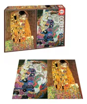 Comprar Rompecabezas Puzzle   El Beso Y La Virgen 2 En 1 1000 Pzs