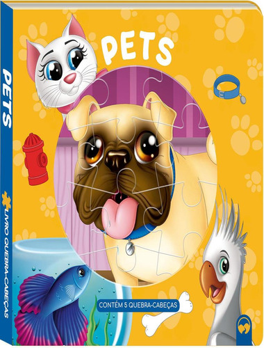 Pets - Livro Quebra-cabecas: Pets - Livro Quebra-cabecas, De Starke, Eduardo. Editora Vale Das Letras, Capa Dura, Edição 1 Em Português, 2023