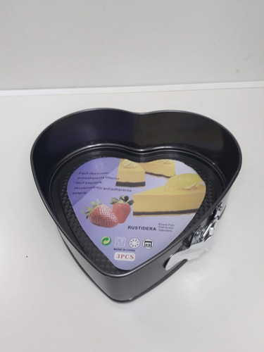 Molde Desmontable Corazón 24cm.